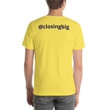 Load image into Gallery viewer, Ode to Josh Letsis&#39; CLOSING BIG Short-Sleeve Unisex T-Shirt