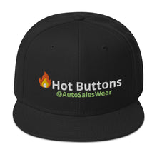 Load image into Gallery viewer, Hot Buttons Auto Sales Wear Snapback Hat