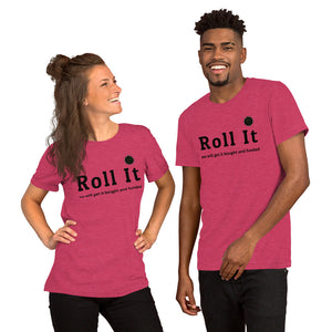 Roll It Auto Sales Wear Car Biz SPIFFS Short-Sleeve Unisex T-Shirt
