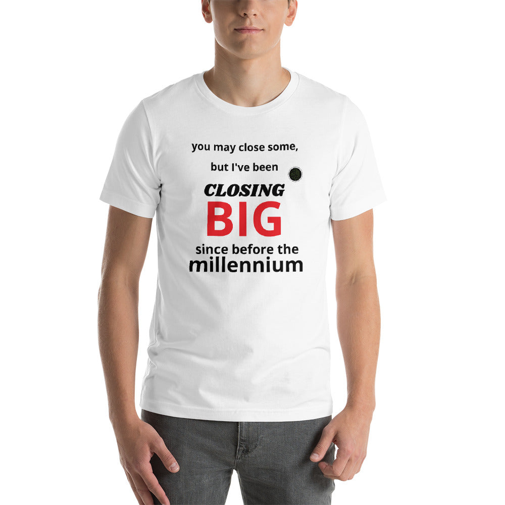 Ode to Josh Letsis' CLOSING BIG Short-Sleeve Unisex T-Shirt